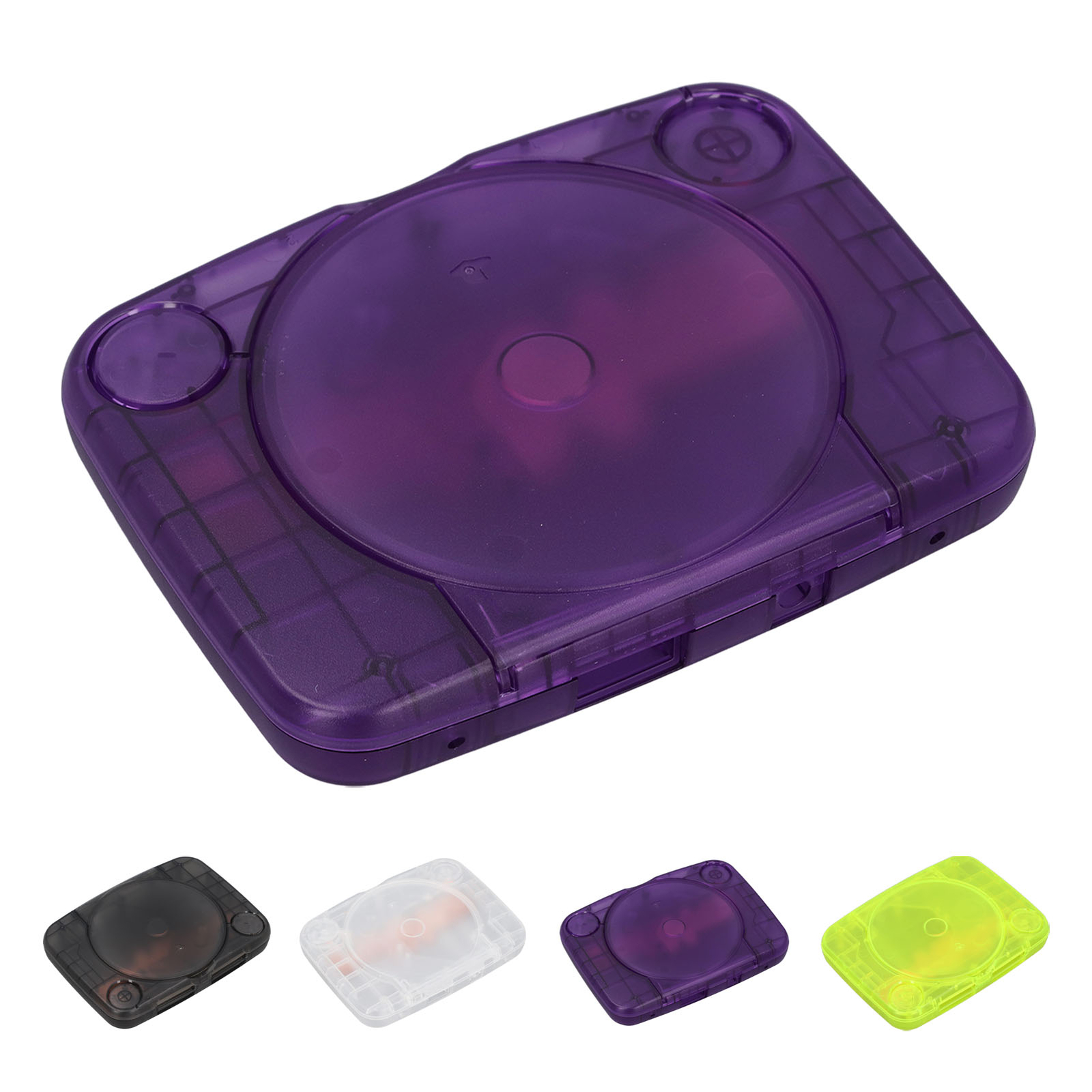 Console Replacement Shell Translucent Retro Console Case For PS1 For SCPH 00 US