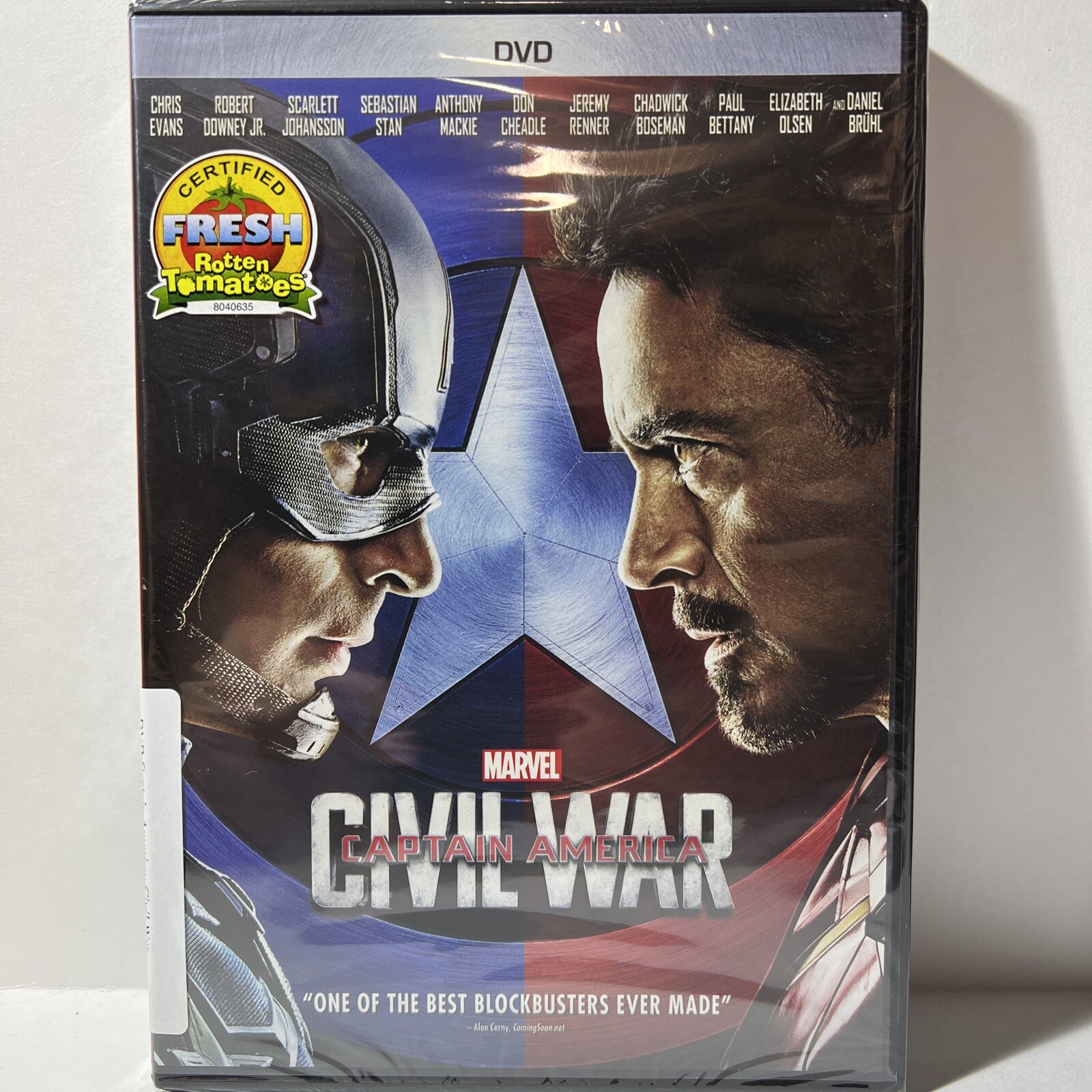 Captain America: Civil War (DVD, 2016)