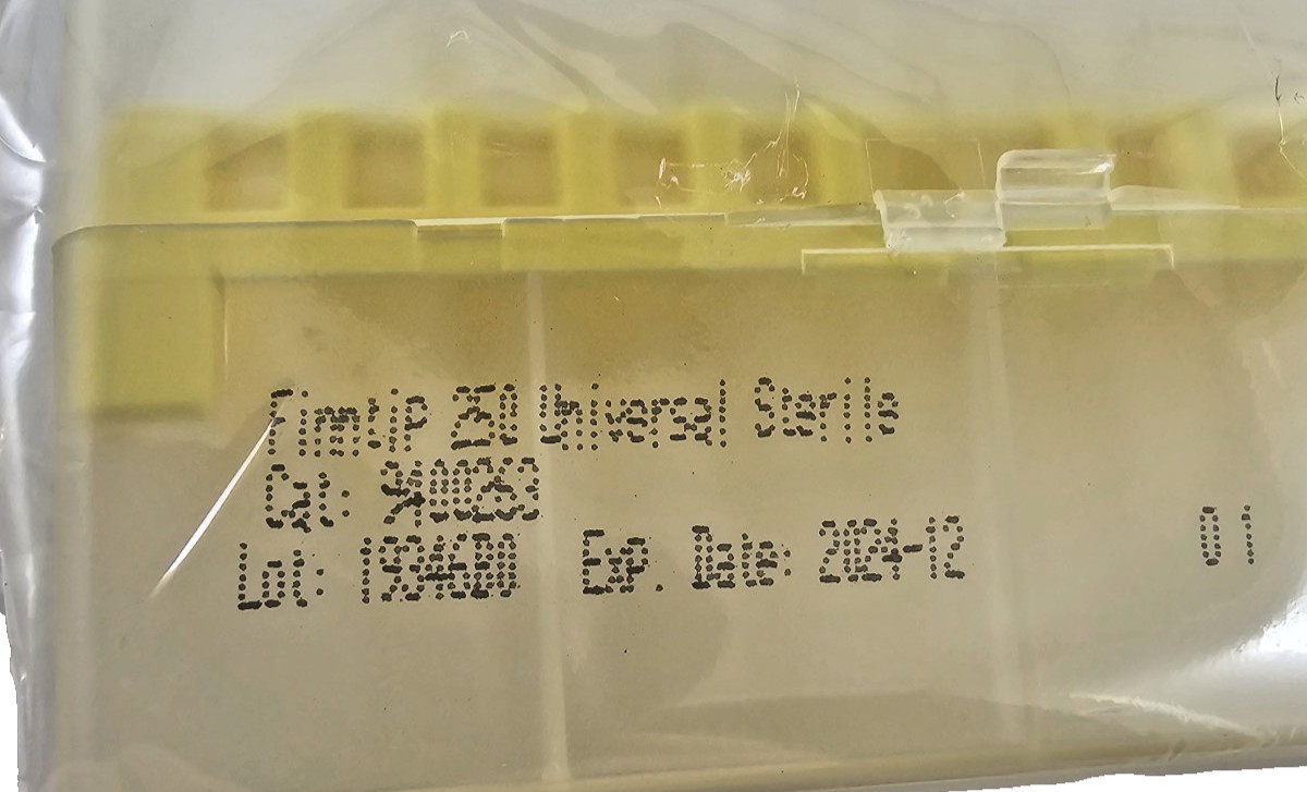 Thermo Scientific 9400263 Finntip 250 Sterile Universal Pipet Tips 0.5–250µL