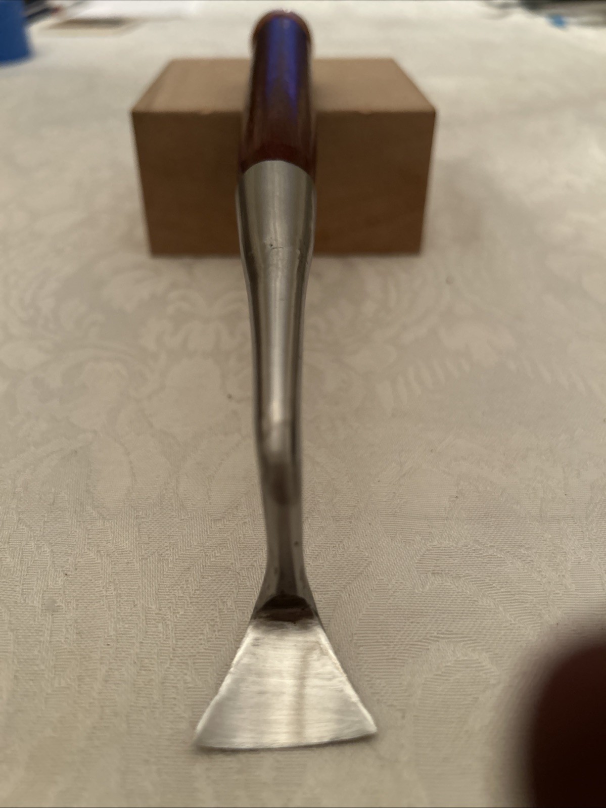 Dog Leg Bent Gouge Spoon # 7 / 30 Guaranteed Sharp