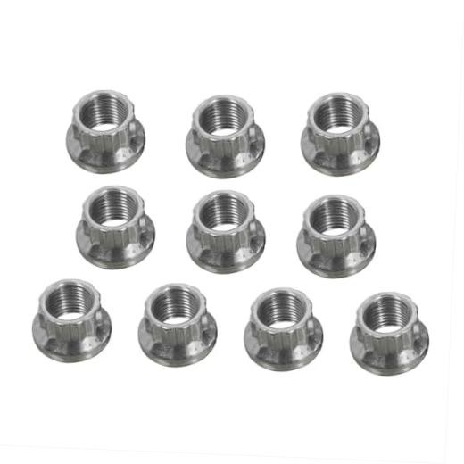 400-8334 Nut Kit (1/2-20 SS 12pt nut) - 12pt