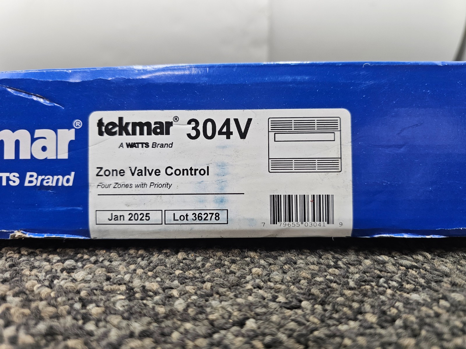 tekmar WATTS 304V Zone Valve Control Heating System Replacement Four Zone