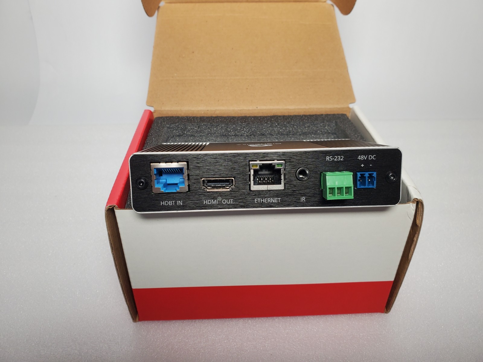 Kramer TP-789RXR 4K60 HDMI HDBaseT Receiver PoE/RS-232/IR
