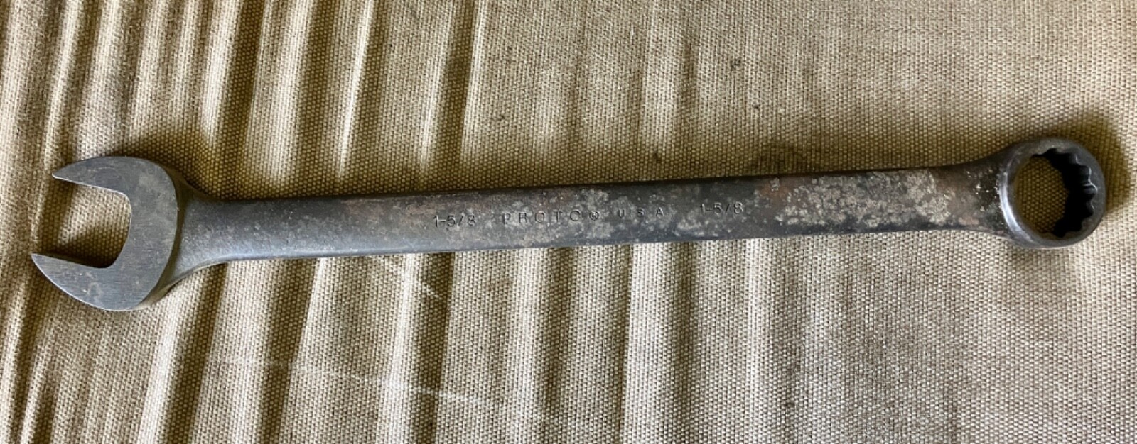 Proto Professional 1252B 1-5/8" in 12 Point Combination Wrench 23" - Made in USA