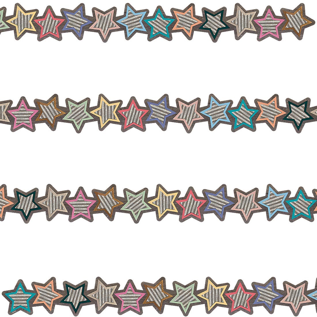 Home Sweet Classroom Stars Die-Cut Border Trim by Teacher Created Resources