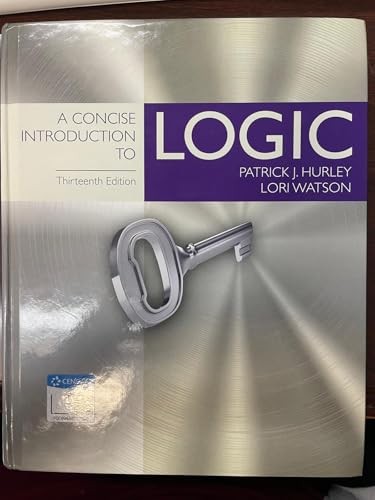 A Concise Introduction to Logi - VERY GOOD