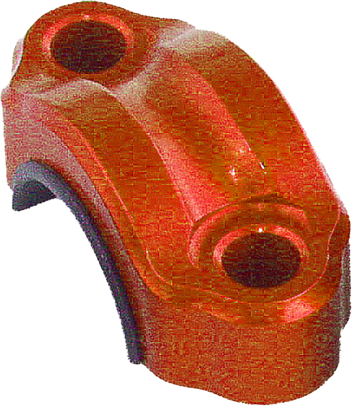 WORKS 2008-2009 KLX450R Kawasaki ROTATING BRAKE BAR CLAMP (ORANGE) 31-400