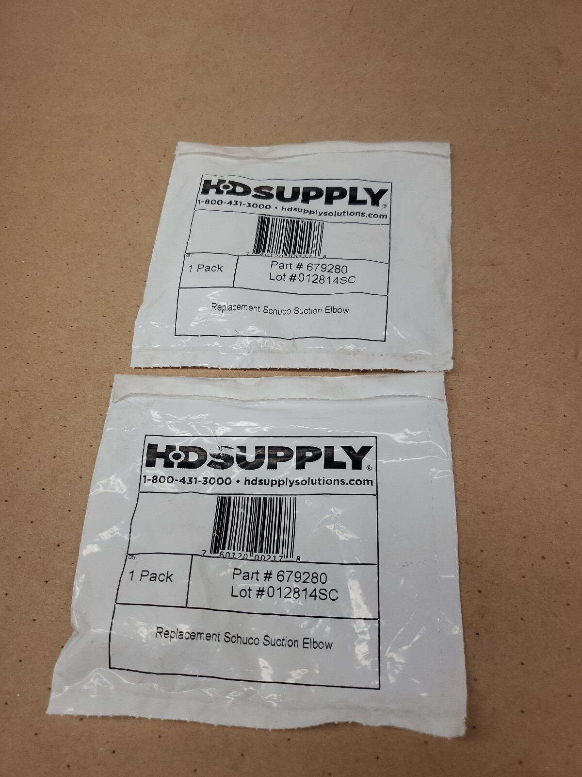 2 pack Replacement Schuco Suction Elbow 679280