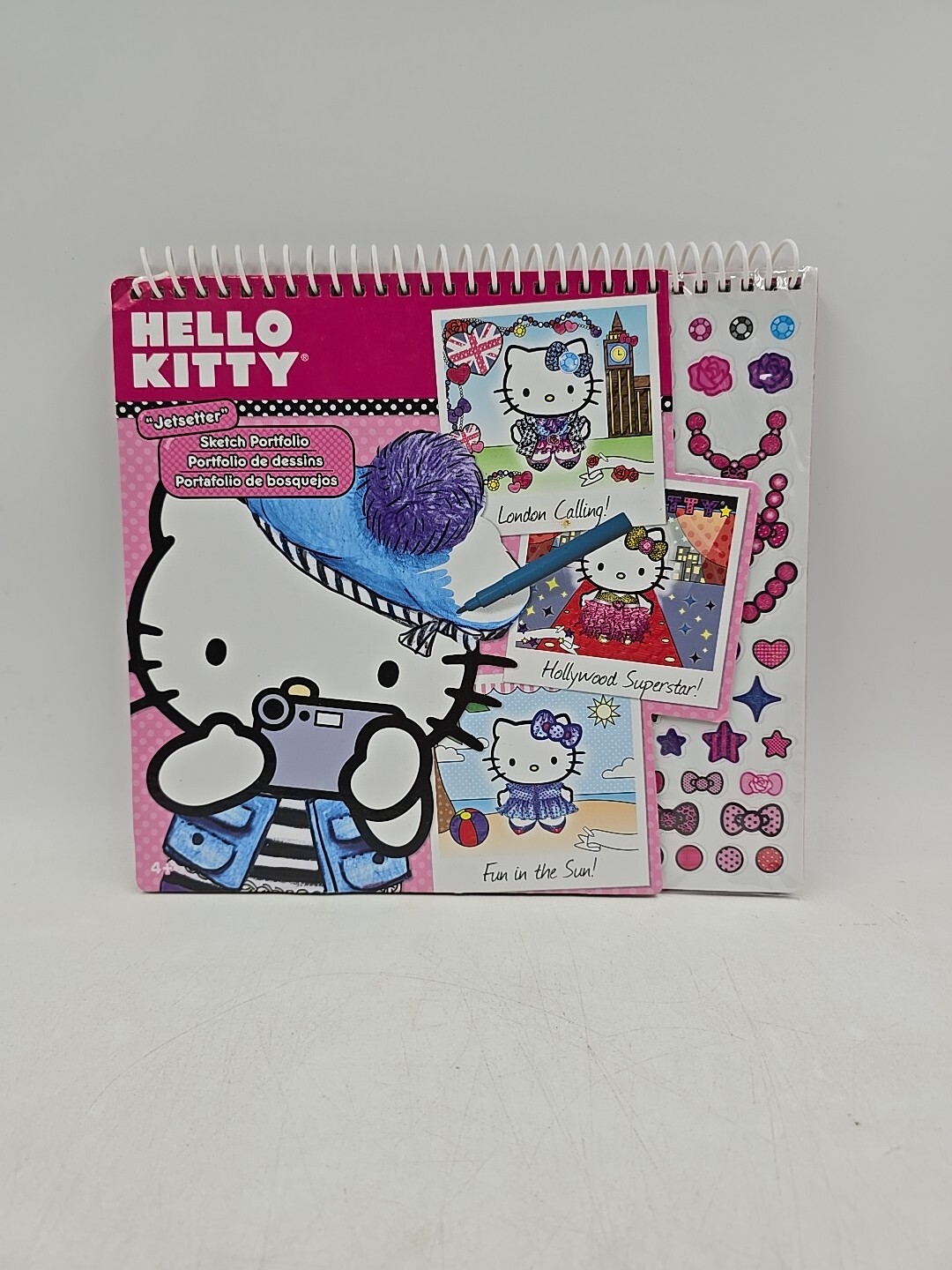 Hello Kitty Activity Sketch Portfolio Kitty Lover Delight Sanrio Fashion Angels