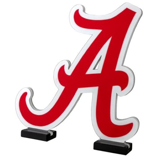 Official Licensed NCAA Team Pride Alabama 3D LED Infinity Logo Light