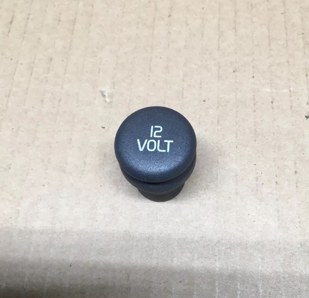 Volvo 12V Port Cover Cigarette Lighter Socket Plug 12 Volt 8622878 OEM