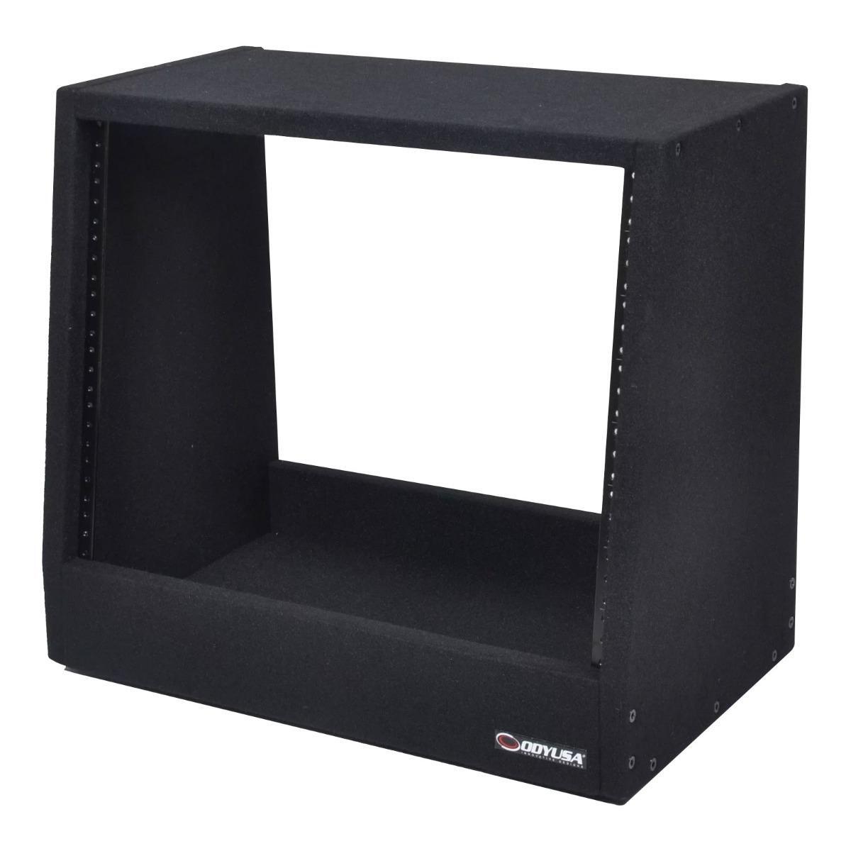Odyssey CRS08SS 8U Carpeted Pro Audio Studio Rack Unit idjnow