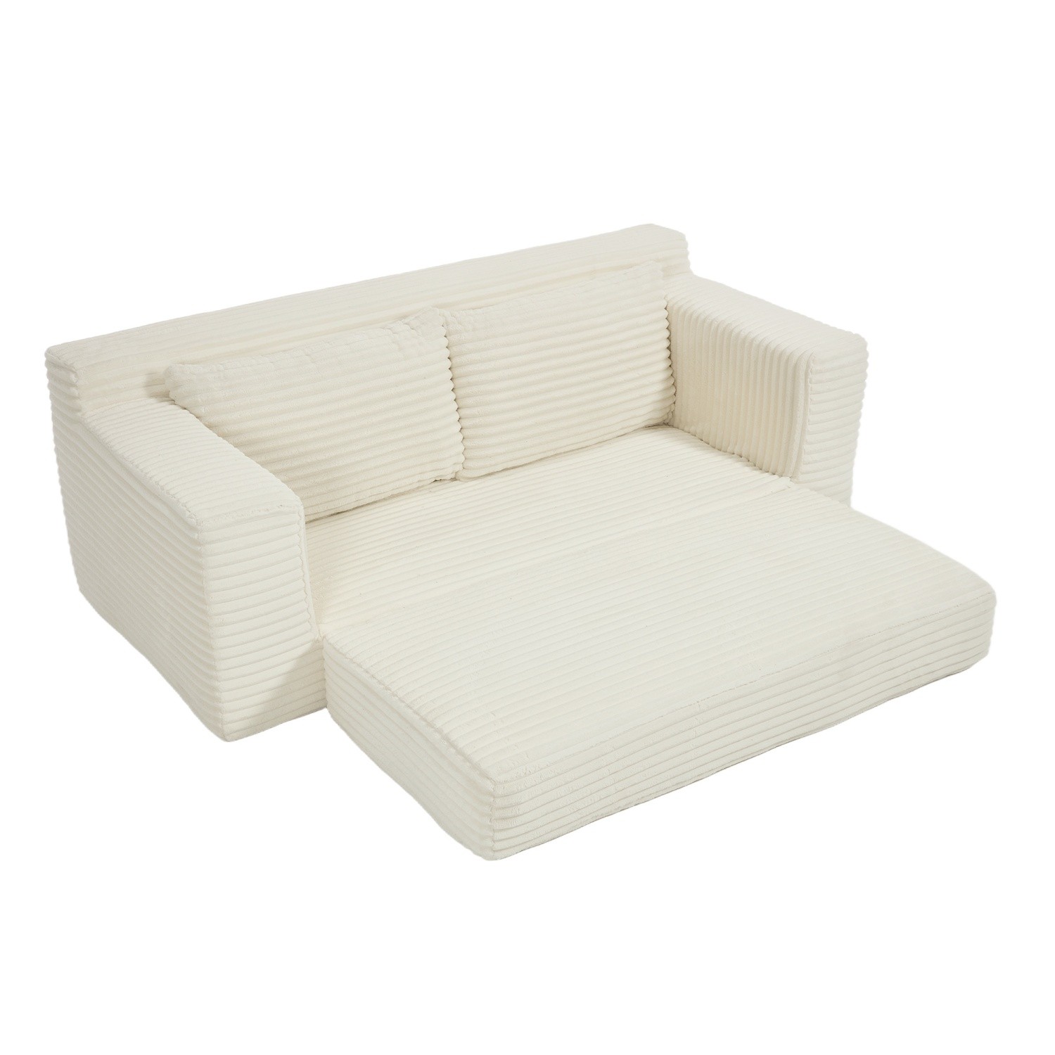 Convertible Sofa Bed Loveseat Sofa Couch 2-in-1 Multi-Functional Sleeper Sofa