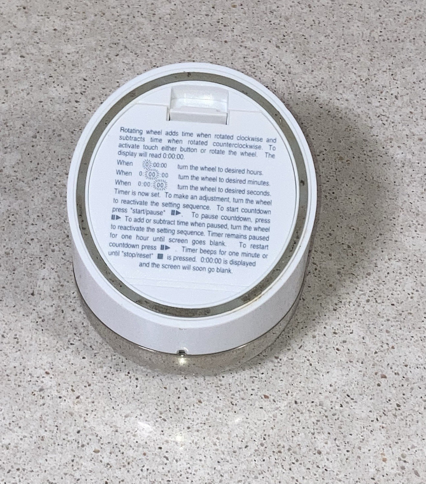KitchenAid Digital Timer Cooks Series White & Chrome
