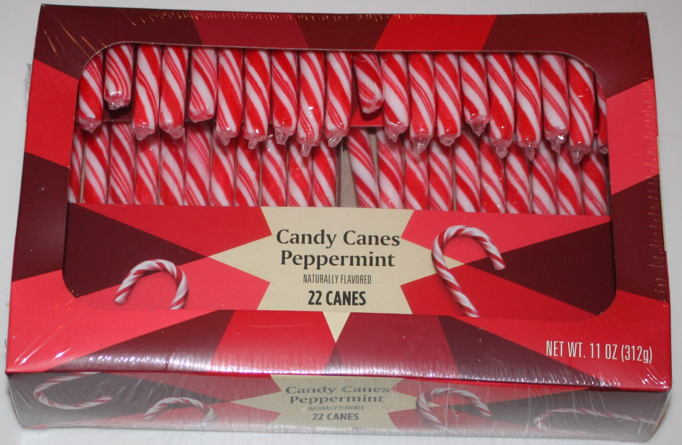 Peppermint Candy Canes ( 2 Box LOT ) BULK (44) Individually Wrapped