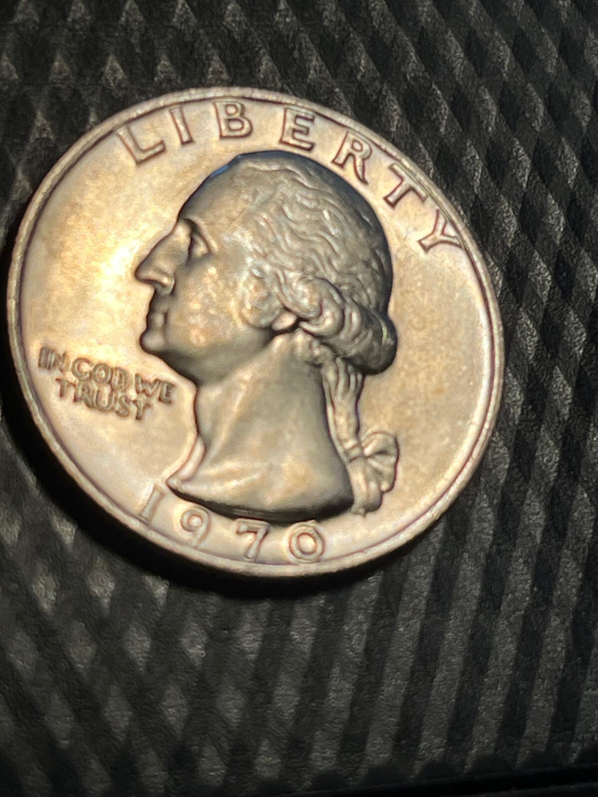 1970 Washington Quarter Gem BU Uncirculated MS Sharp Strike