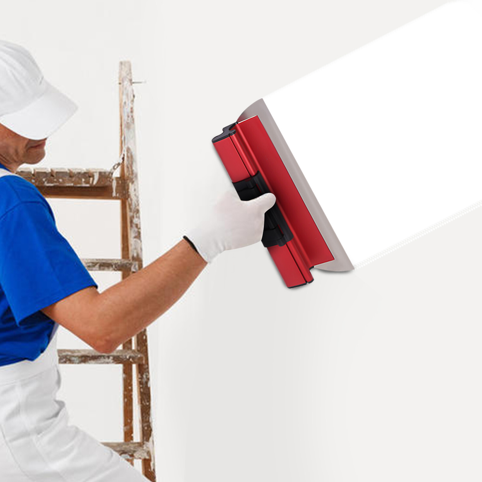 40/60/80cm Blades Drywall Skimming Blades Set W/ 90-160cm Extension Handle+Case