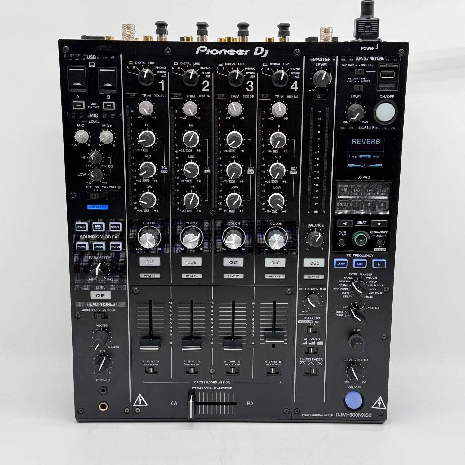 Pioneer DJ DJM-900NXS2 4-Channel Professional DJ Mixer
