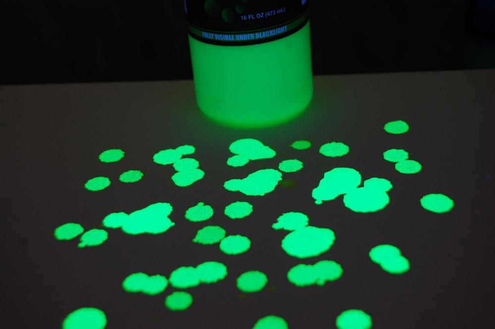 16oz Opticz Daytime Visible Green Luminescent Blacklight Reactive Security Ink