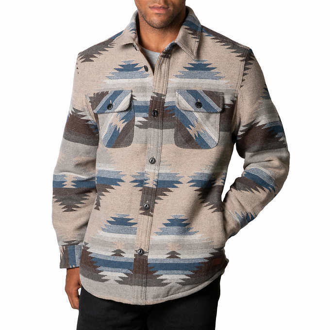 Jachs Men’s Patterned Shirt Jacket XXL 3XL