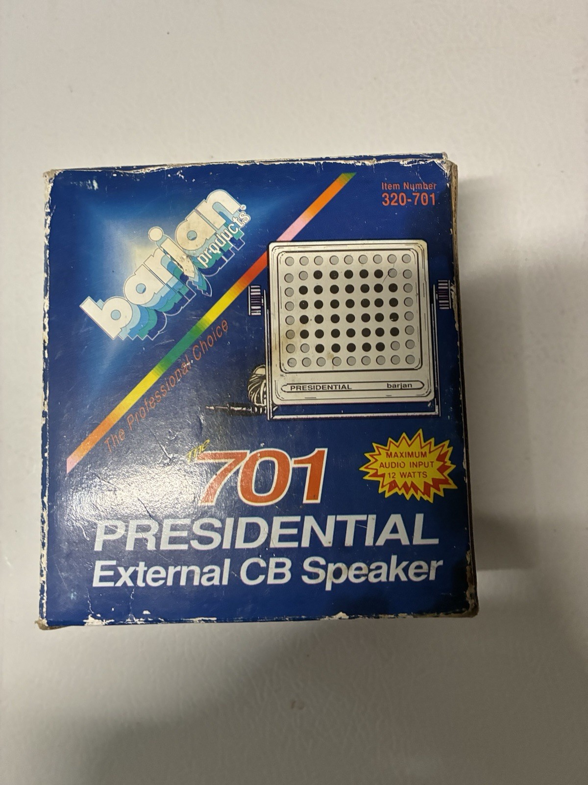 Vintage 701 presidential external CB speaker. Untested
