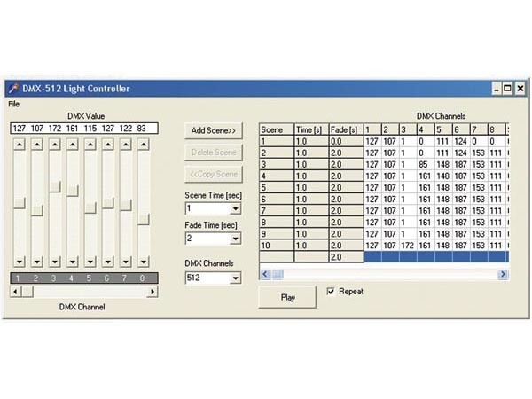 [ Whadda Velleman WSL8062 ] USB Controlled DMX Interface (Kit)