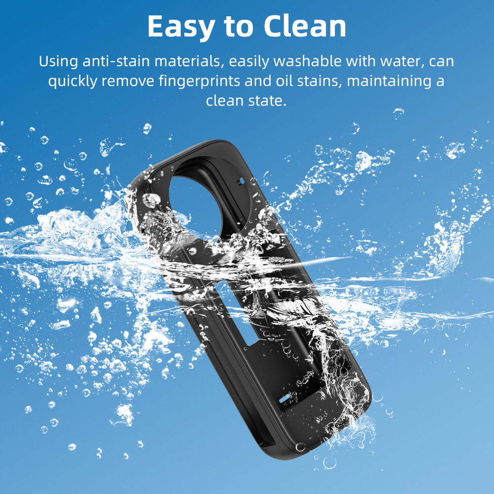 Camera Body Drop and Scratch Protection Silicone Case Accessory For Insta360 X4