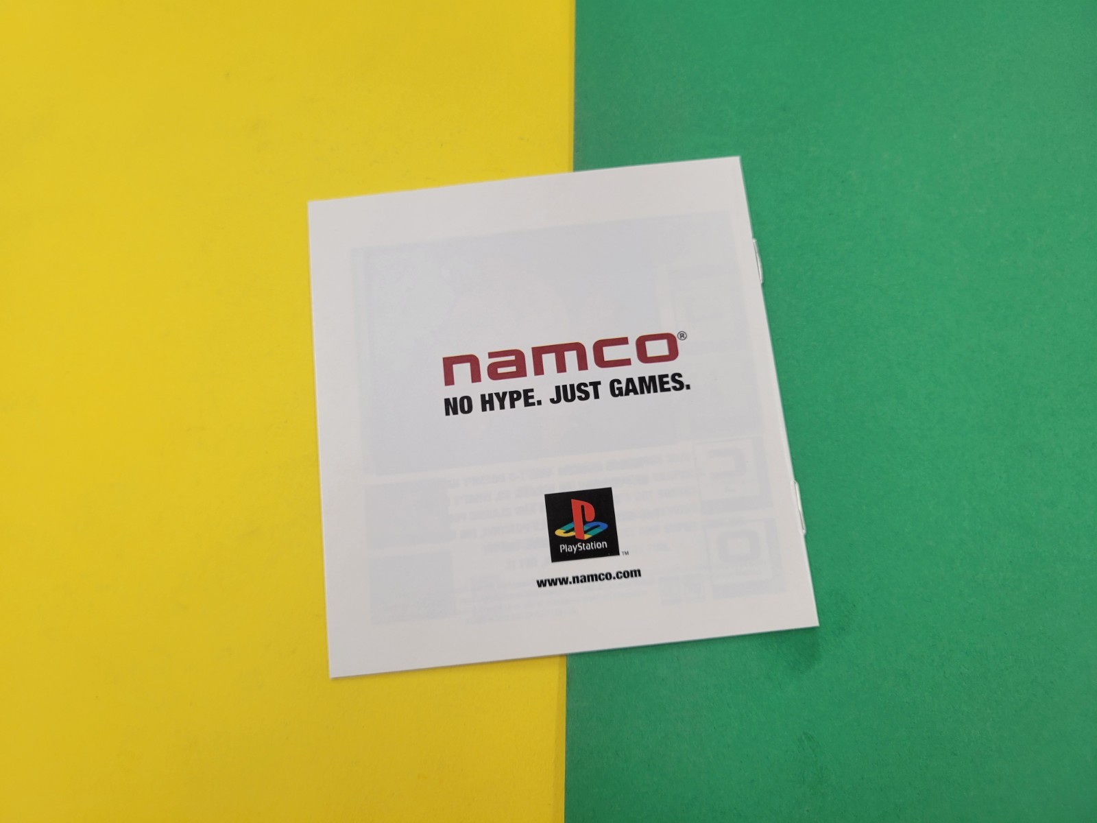 Ps1 Namco Insert only PlayStation