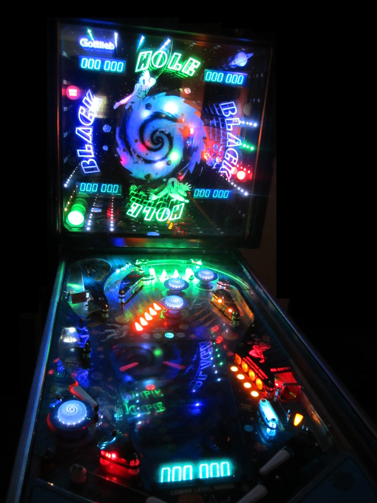 BLACK HOLE NON GHOSTING Lighting Kit custom SUPER BRIGHT PINBALL LED KIT