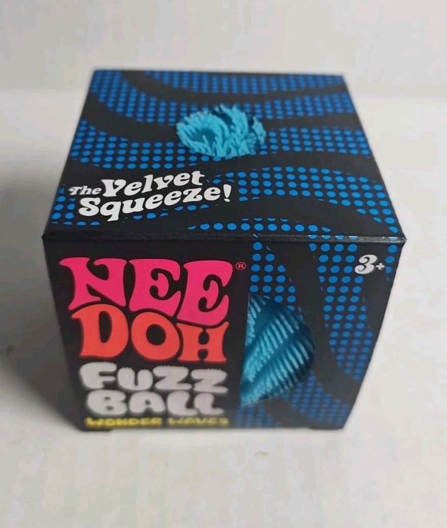 🔥Nee Doh Fuzzball Wonder Waves (Blue)🔥