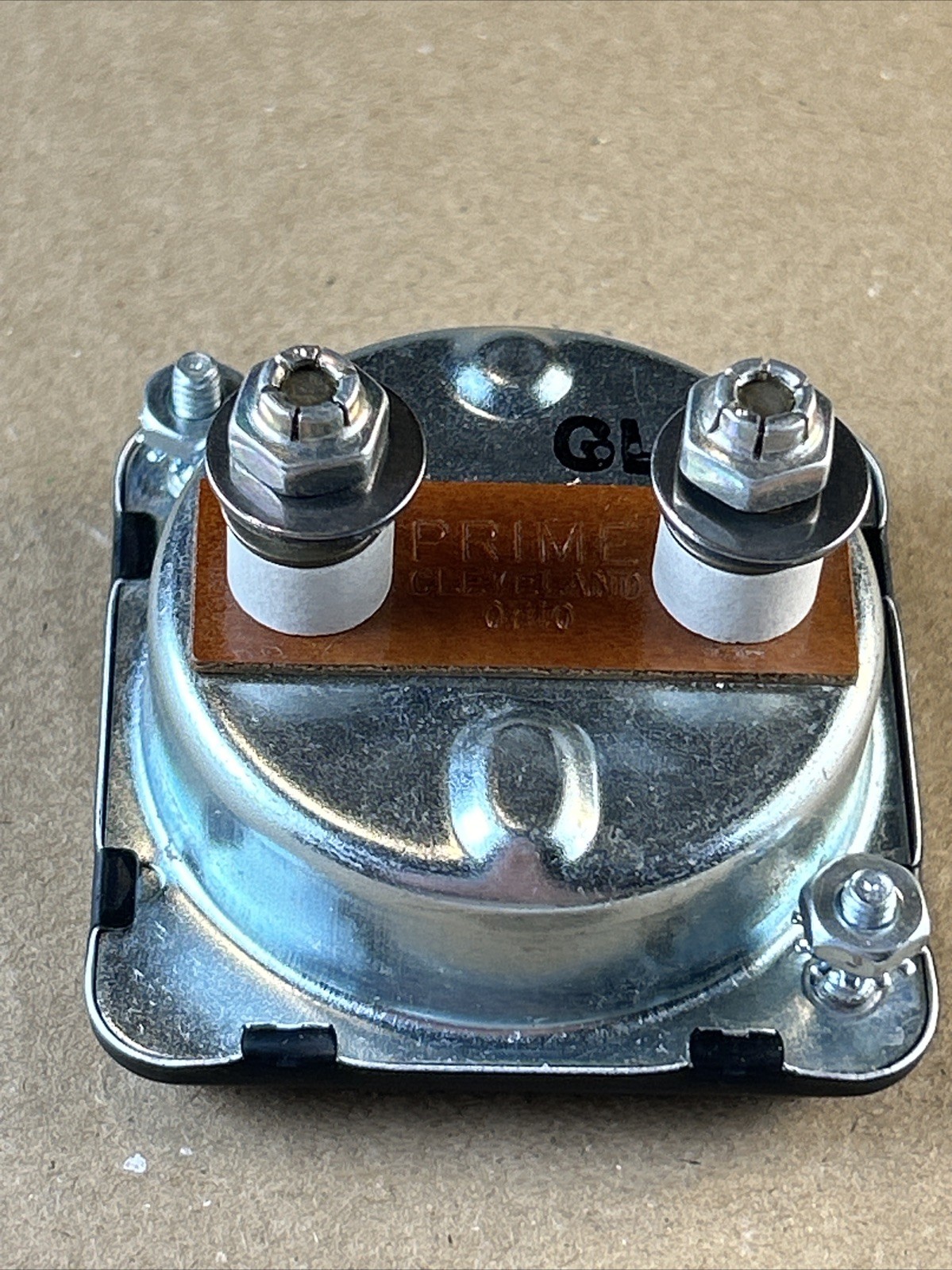 Prime DC Amperes Panel Meter, 0 - 25 Amps, 2.5" x 2.5"