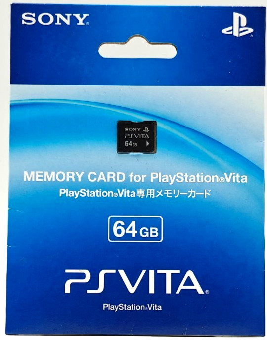 New Sony Official Play Station PS VITA Memory Card 64GB PCH-Z641J Japan Import