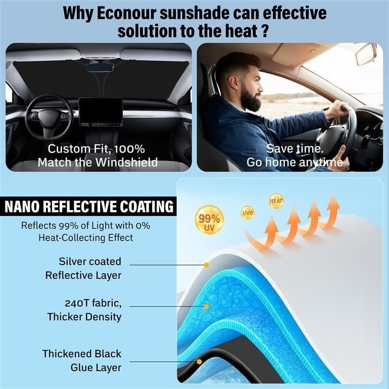 Window Sunshade Sun Visor Protector Foldable Car Sun Shade For Chevrolet SUV