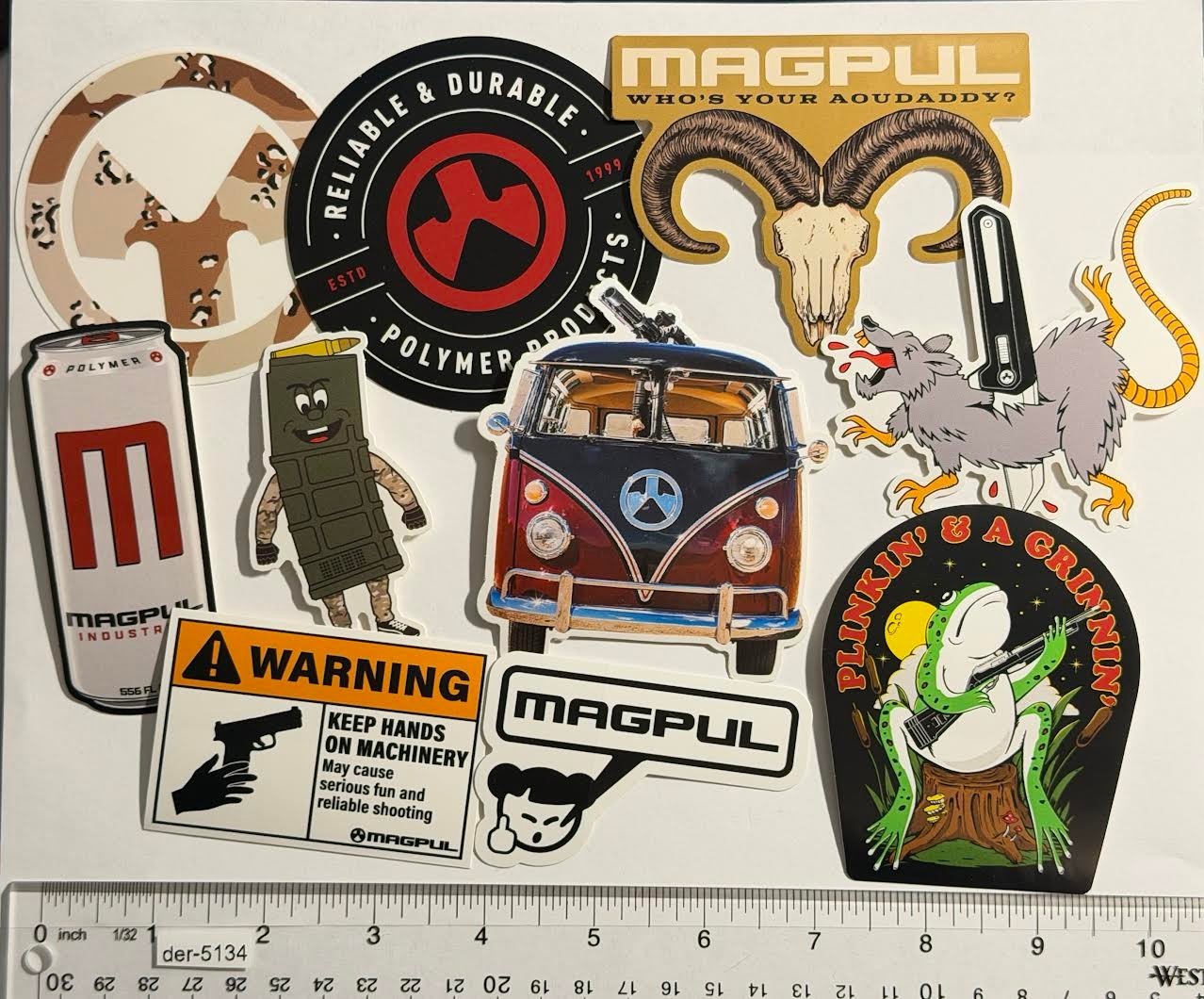 Shot Show 2026 MAGPUL Vinyl Decal/Stickers **New** Las Vegas, NV