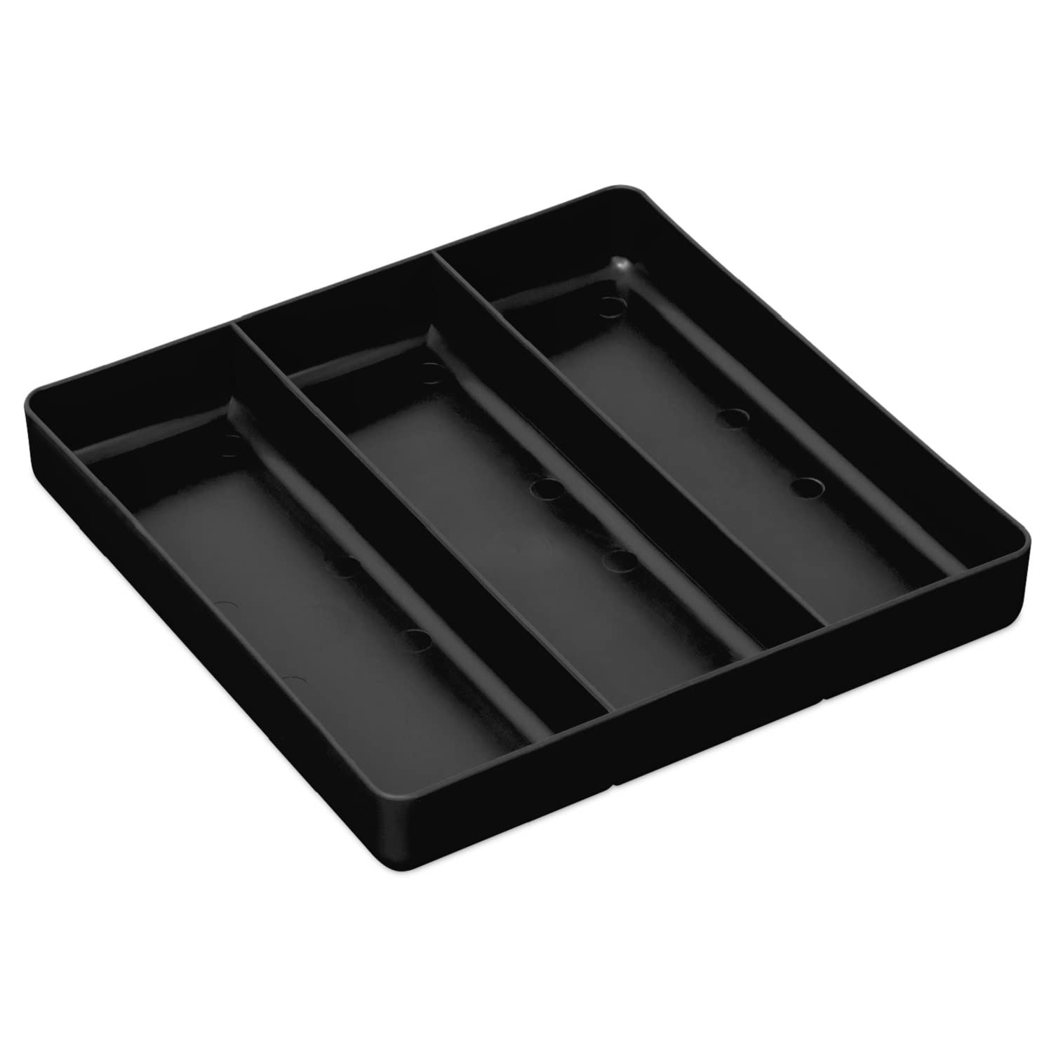 Ernst Manufacturing Home Organizer Tray, 3 and 10 Compartments, Multiple Colors