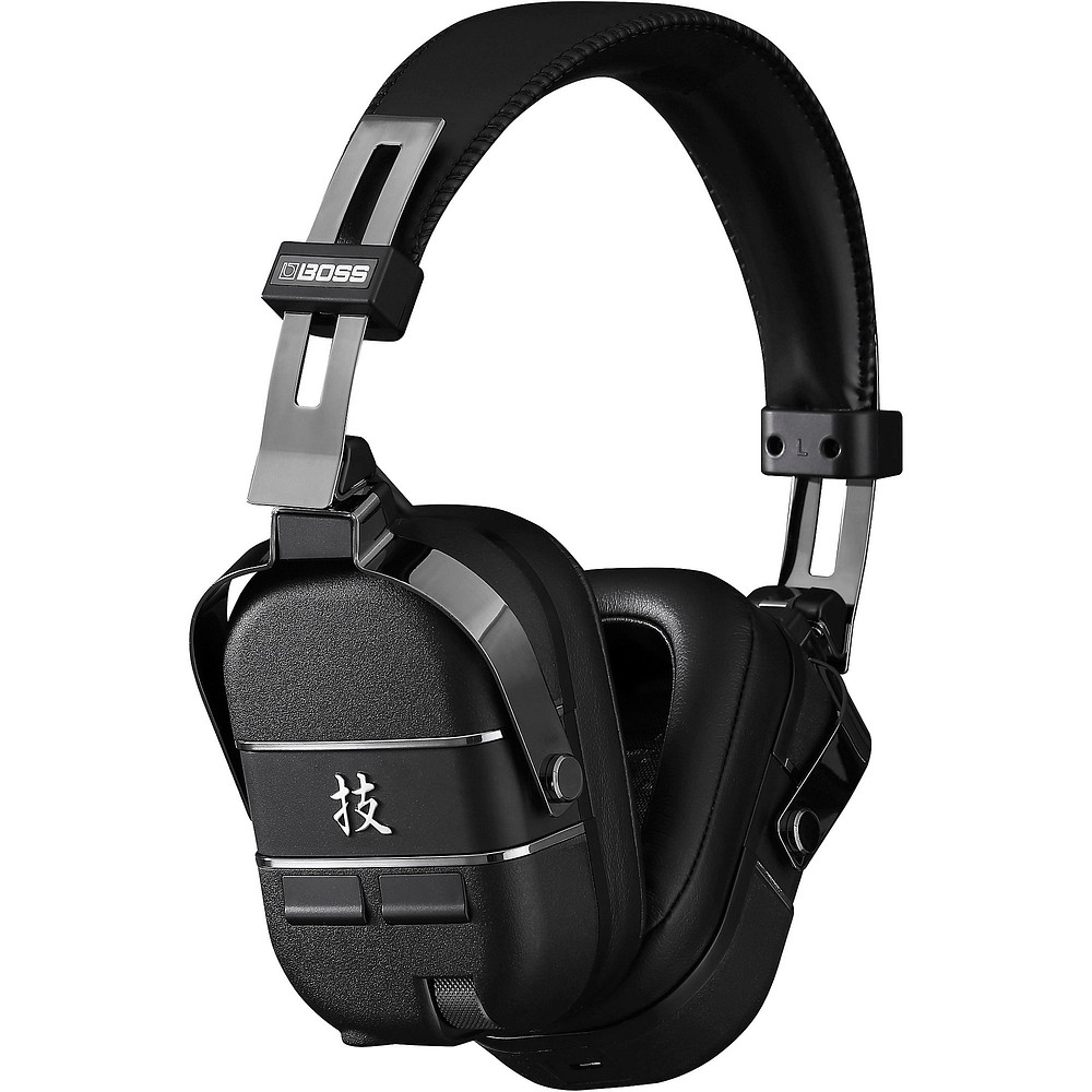 BOSS WazaAir Wireless Headphone Bass Amp Black LN