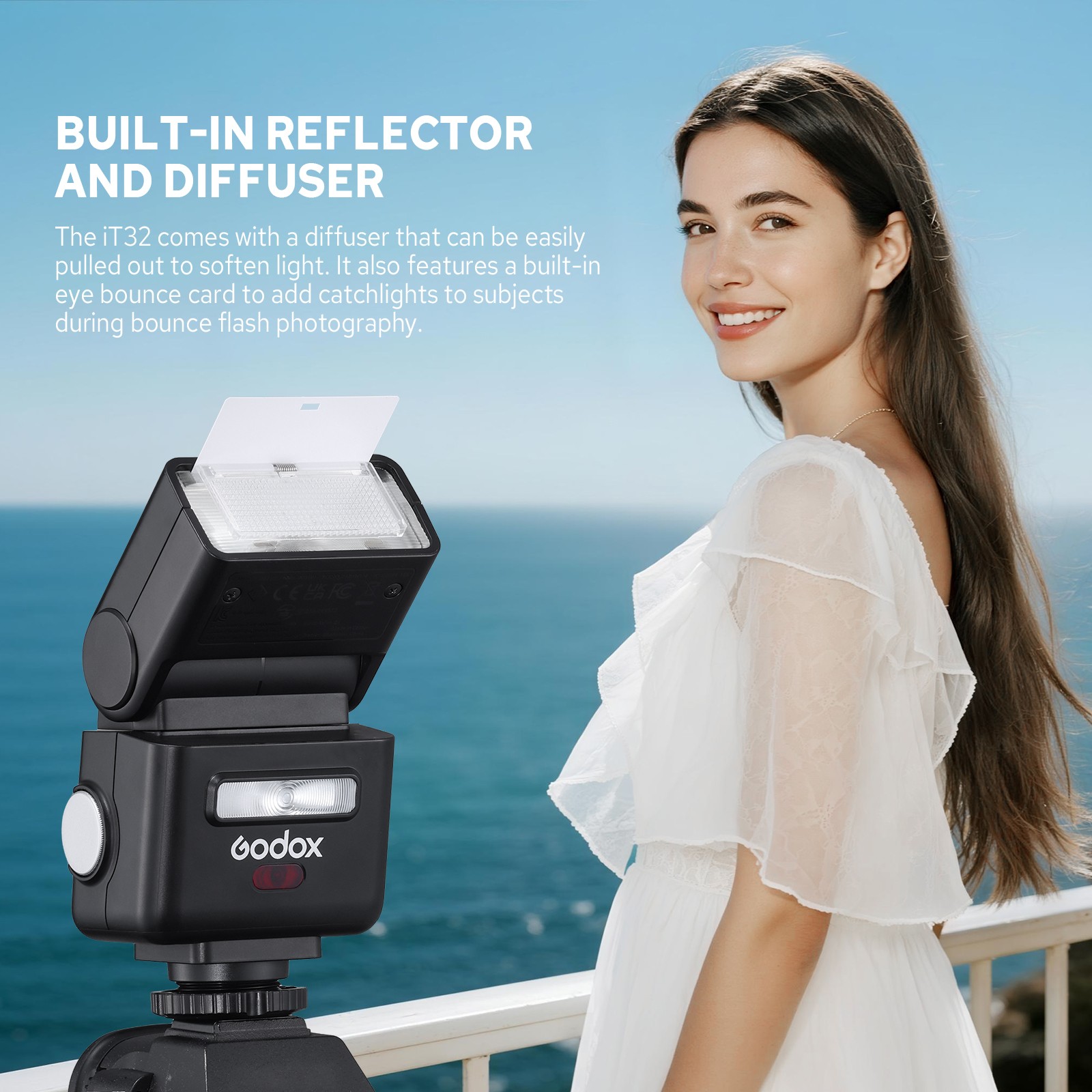 GODOX IT32 TTL Camera Flash with X5F 2.4G Wireless Flash Trigger for Fuji Camera