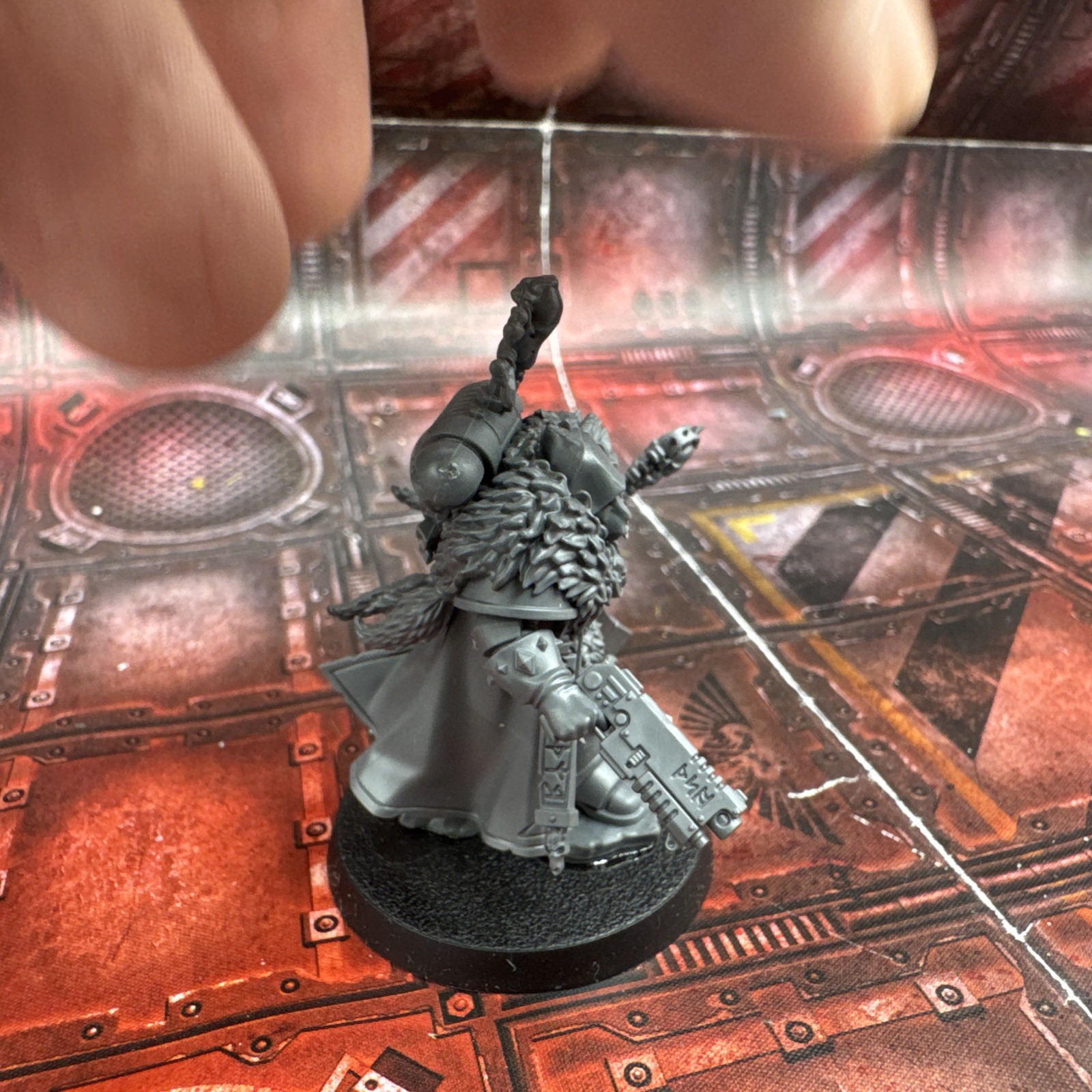Warhammer 40K Space Marines Primaris Wolf Priest Space Wolves Kt763
