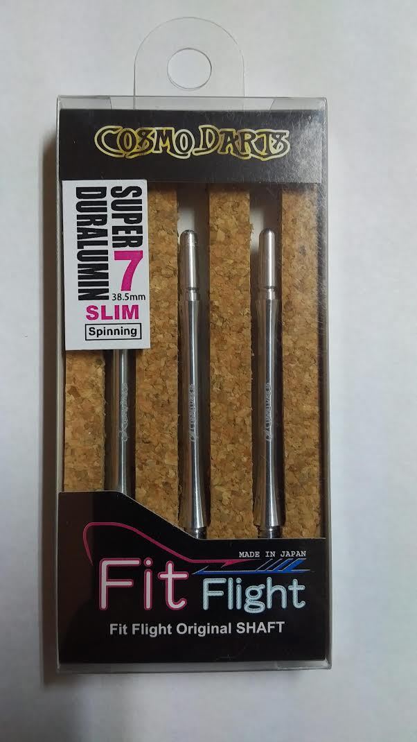COSMO FIT SUPER DURALUMIN SLIM SPINNING #7 SHAFTS 38.5mm  FOR FIT FLIGHTS ONLY