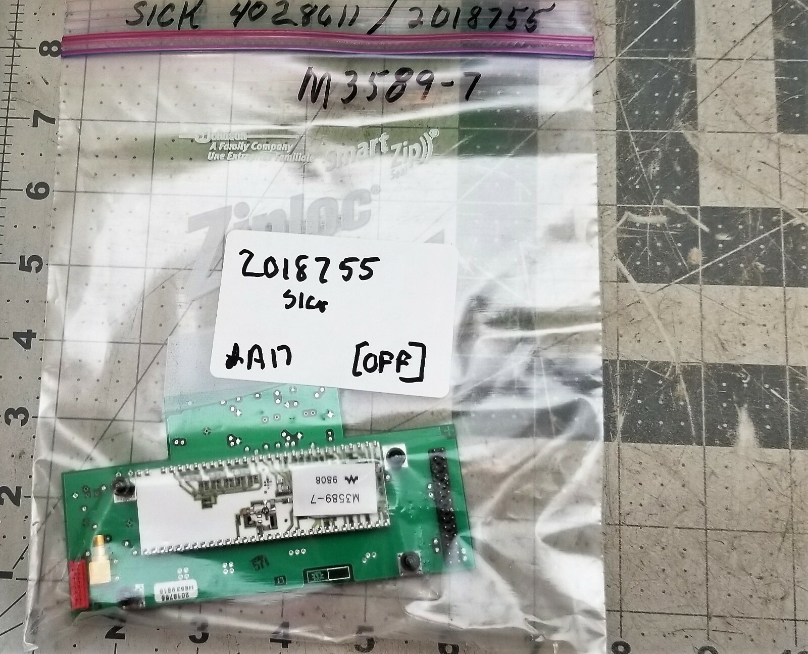 SICK OPTIC  2018755 / 4028611 CIRCUIT BOARD FOR PLS101 Tested [OFF]
