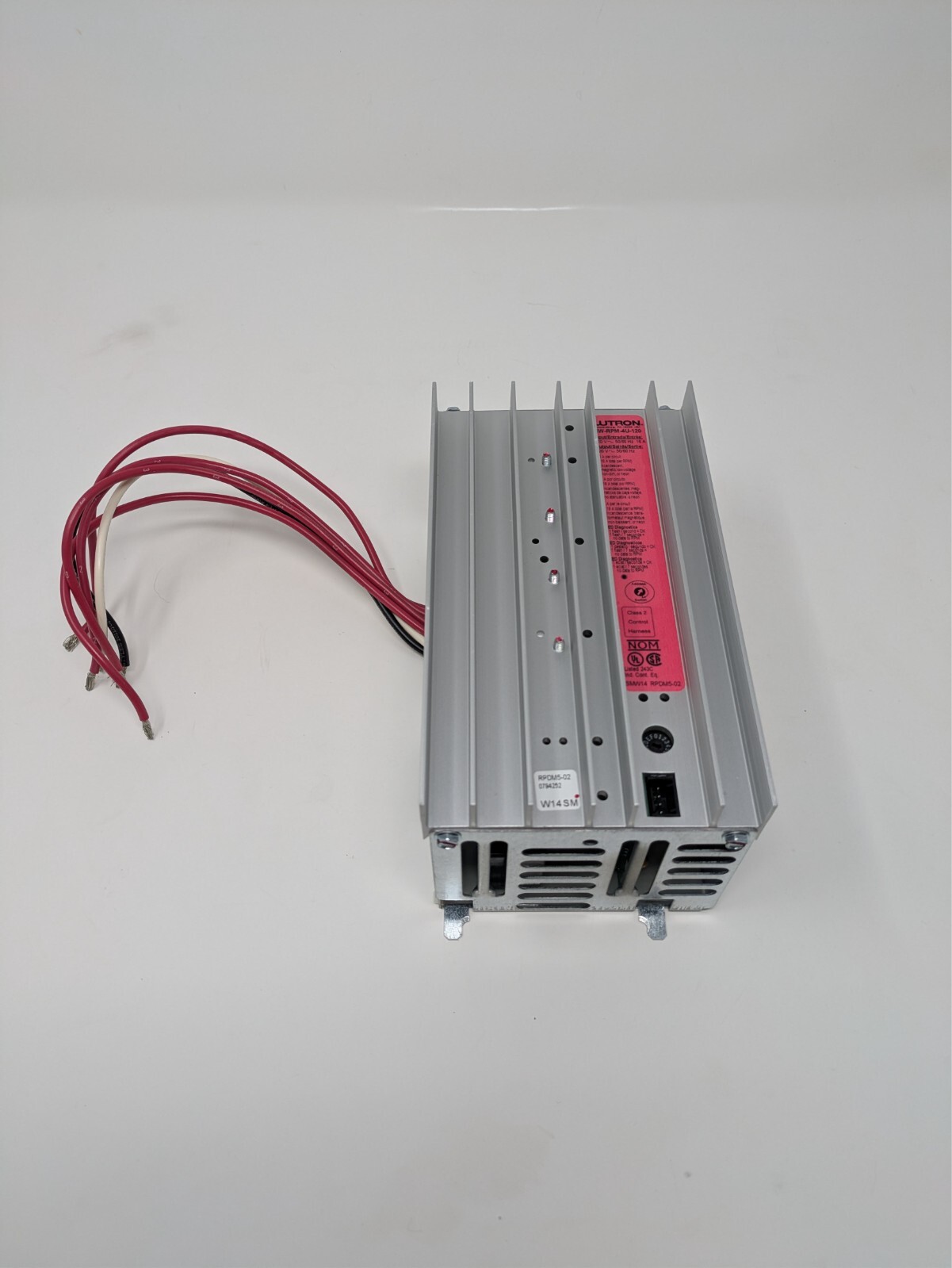 Lutron HomeWorks HW-RPM-4U-120 Remote Dimming Module ~ Red Label Version