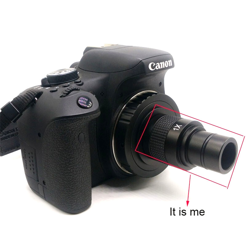 1X Microscope CCD Camera Lens Convert Adapter for Biological Stereo Microscope