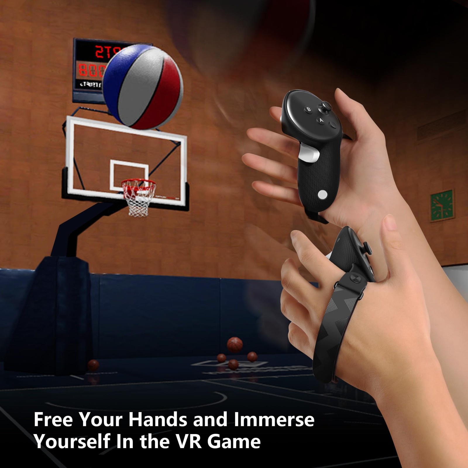 Upgraded Controller Grips Cover Compatible with Meta/Oculus Quest 3S/Quest 3 ...