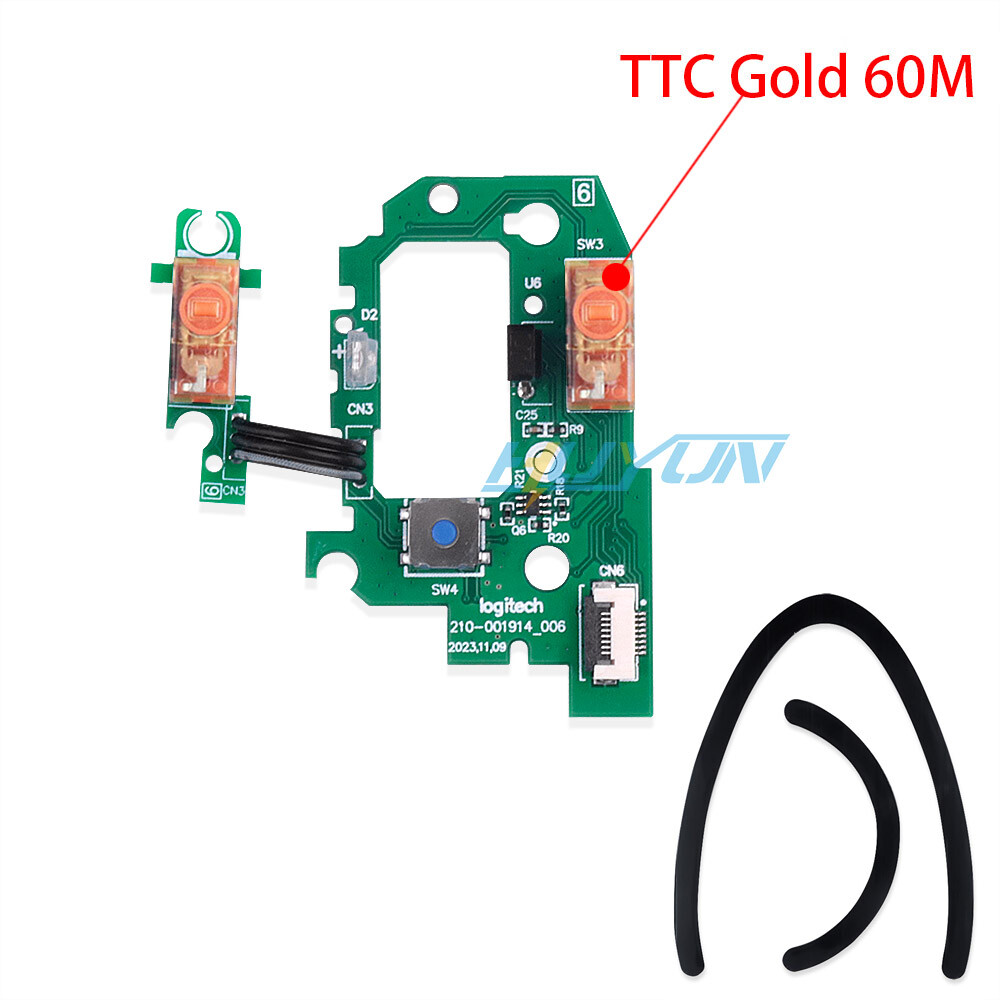 For Logitech MX Vertical Mouse's Encoder Wheel Scroll Switch Button Board
