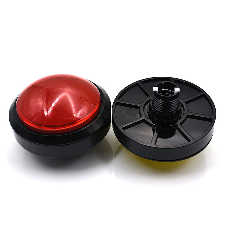 5×100mm Arcade Button LED Dome Illuminated with Microswitch Pop Music JAMMA MAME