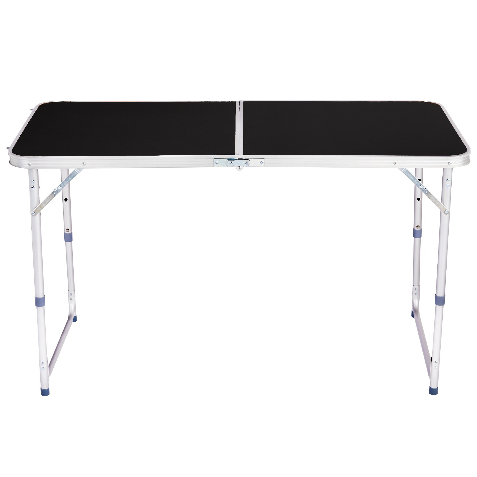4Ft Portable Multipurpose Folding Table black