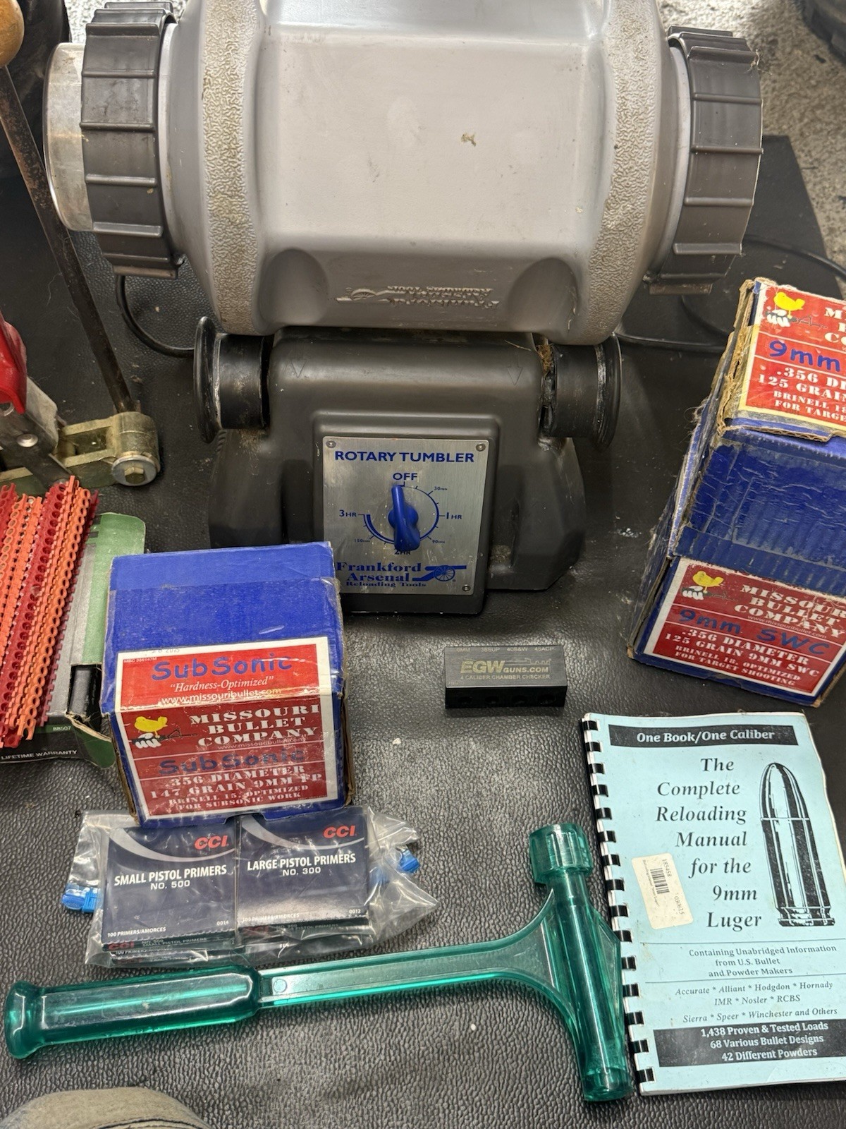 Frankford Arsenal 909544 Platinum Rotary Tumbler 7 Liters. Shells And Other Prim