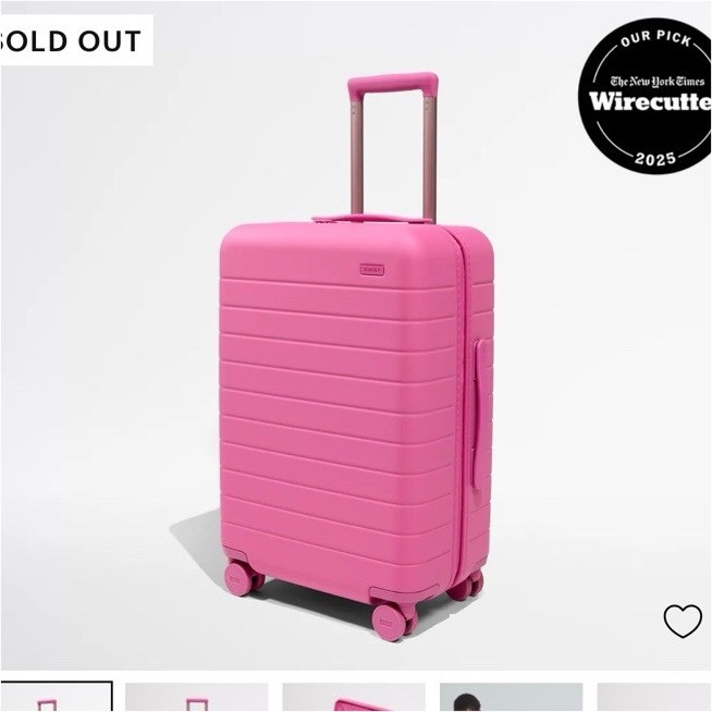 Island Pink - limited edition SOLD OUT Away Bigger Carry-On