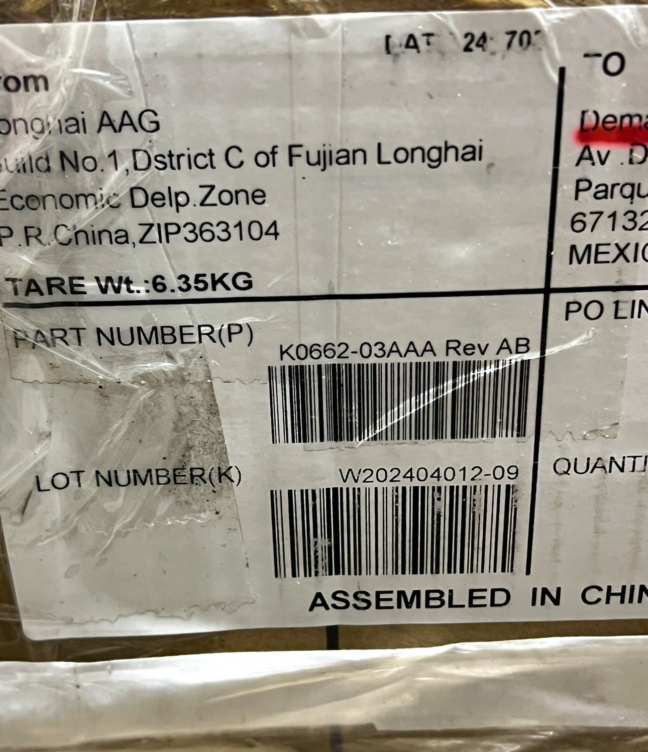 DEMATIC K0662-03AAA Rev AB Flow Controller 4502017352