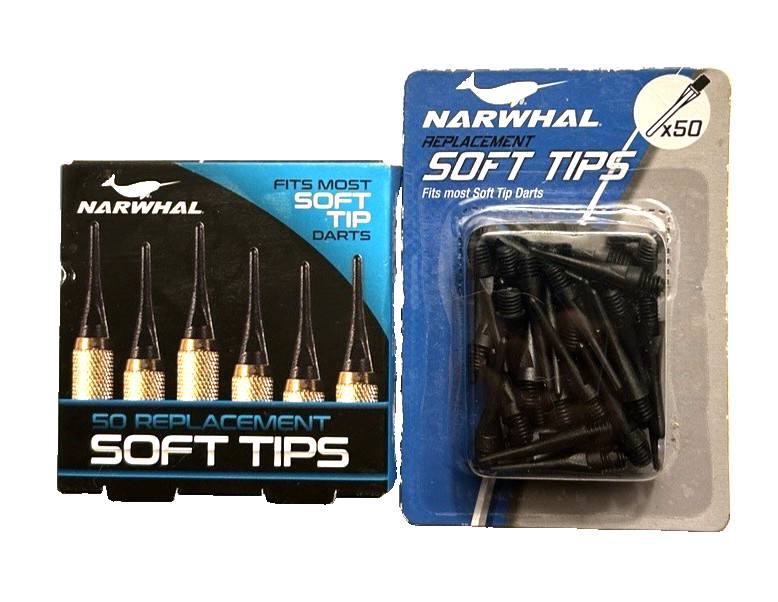 Narwhal Replacement Soft Tips for Darts   100 Count (2×50)